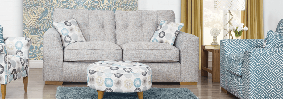 Fabric 2 Seater Sofas