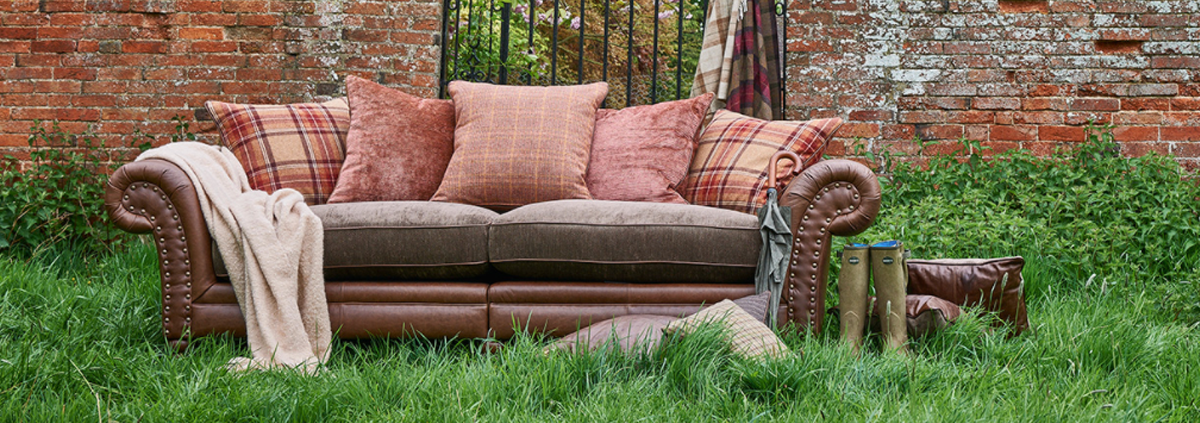 Leather 4 Seater Sofas